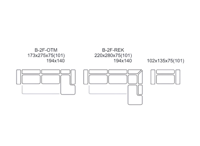 Divano angolare a forma di L design moderno