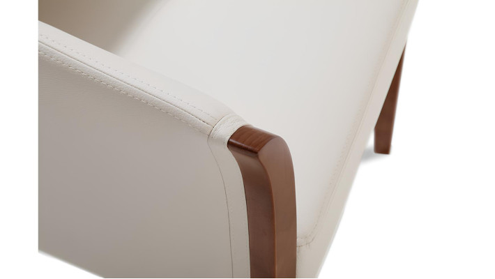 Divano Design Poltrona Pelle Moderna Due Posti