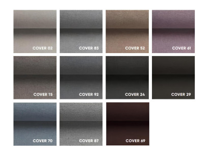 Divano angolare in tessuto design a forma di L