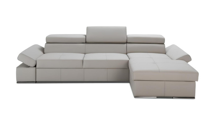 Divano angolare moderno divano angolare design imbottito 100% pelle paesaggio abitativo set
