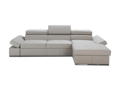 Divano angolare moderno divano angolare design imbottito 100% pelle paesaggio abitativo set