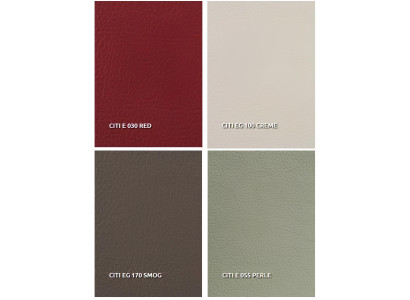 100% Set di divani in pelle italiana 2+1 posti design moderno