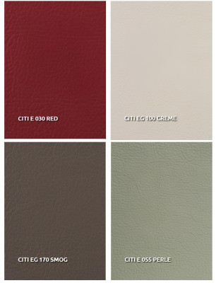 Divano 2 posti design moderno in pelle 100% italiana classica