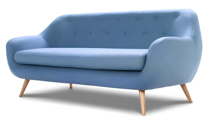 Set di divani 2+1 posti Design Polster Moderno Tessuto Sofà