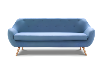 Set di divani 2+1 posti Design Polster Moderno Tessuto Sofà