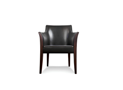 Poltrona Design Sedia Imbottita Relax Lounge 1 posto 100% Italia Pelle 1 Sitzer Club Nuovo