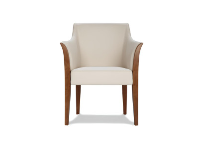 Poltrona design con rivestimento Relex in tessuto lounge