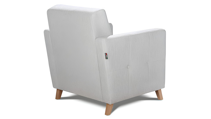 Poltrona Club Lounge Designer Sedia Poltrona Divano 1 Posto Relax Televisione Grigia Nuova