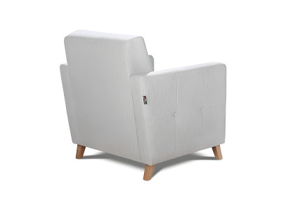 Poltrona Club Lounge Designer Sedia Poltrona Divano 1 Posto Relax Televisione Grigia Nuova