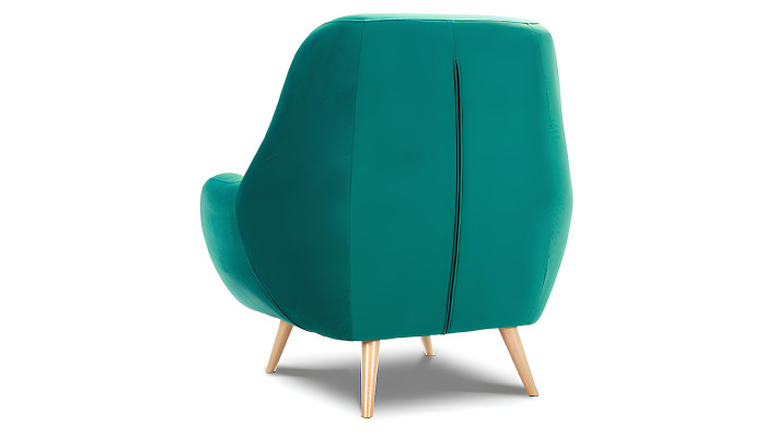 Poltrona Club Lounge Designer Sedia Poltrona Divano 1 Posto Relax Televisione Verde Nuovo