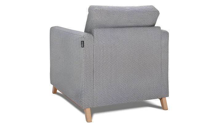 Poltrona design Club Lounge poltrona imbottita 1 posto relax girevole TV nuova