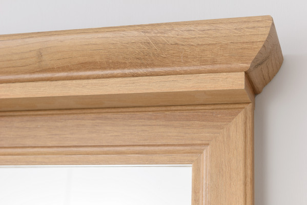 Specchio specchio da bagno specchio da bagno specchio a parete 65x76cm nuovo legno nuovo