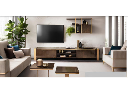 Set di divani 3+1+1 posti divani poltrona moderno in tessuto nuovo