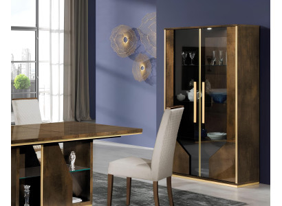 Vetrina armadio vetrine soggiorno vetrine armadi design 2 porte armadio in vetro