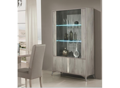 Vetrina 2 porte armadio vetrina soggiorno design mobili in vetro