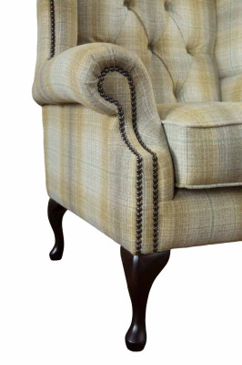 Divano 3+1 posti in tessuto legno moderno completo