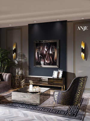 Lussuoso set di divani RTV supporto TV divano a tre posti poltrona divani moderni nuovo