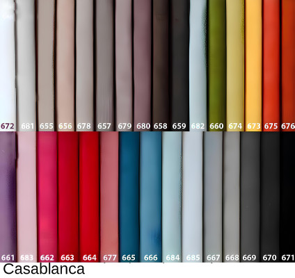 Divano Chesterfield in pelle dal design classico in nero