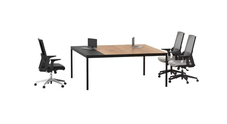 Scrivania in legno massello mobili per ufficio