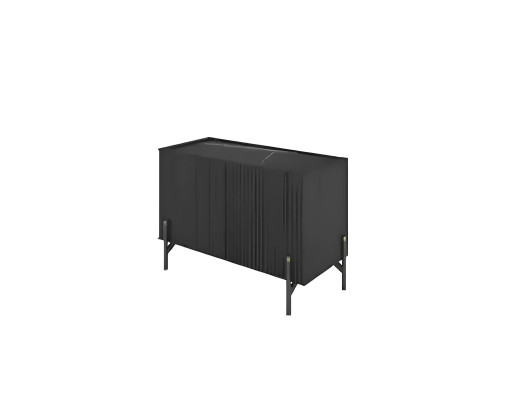 Mobili da ufficio di design scrivania sideboard mobili neri per ufficio