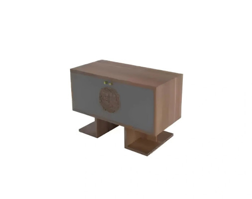 Tavolino da ufficio mobili da lavoro design in legno massello