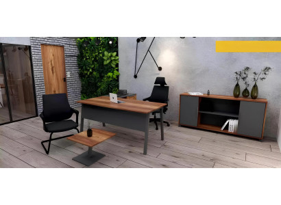 Scrivania angolare Chef Exclusive arredamento ufficio tavolo studio mobili