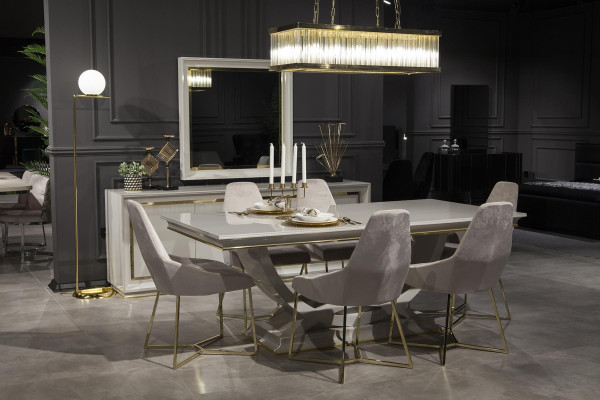 Comò armadio 218cm xxl sideboard consolle mobili