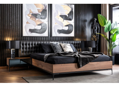 Letto di lusso 160x200 cm letto matrimoniale mobili di lusso in stile moderno