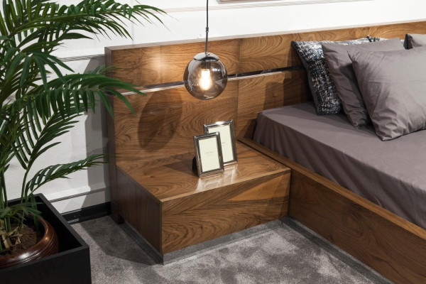 Set di mobili per camera da letto letto comodini comò qualità hotel 5 pezzi