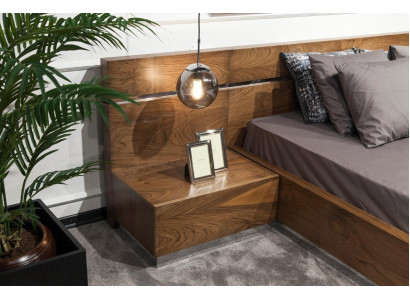 Set di mobili per camera da letto letto comodini comò qualità hotel 5 pezzi