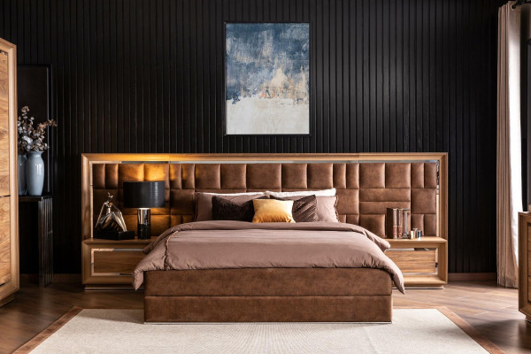 Set camera da letto armadio letto 2x comodino camera completa 4pz.