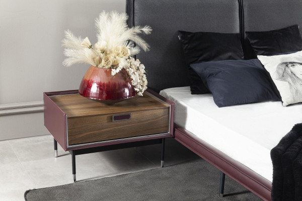 Set completo camera da letto armadio comodini letto armadio 4 pz.