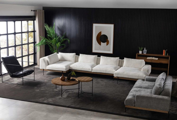 Poltrona di lusso per soggiorno, poltrone relax, mobili da club lounge, divano