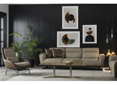 Divano grande e accogliente 260cm Divani Sofà Tessuto Salotto