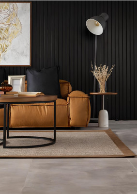 Divano angolare paesaggio abitativo poltrona mobili divano in tessuto set angolare mobili