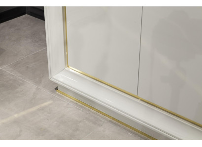 Mobili per camera da letto letto comodini bianco oro letti completi 4 pezzi