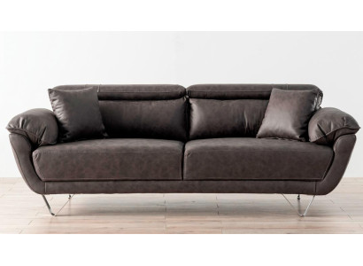 Divano imbottito regolabile 3+3+1 set di mobili