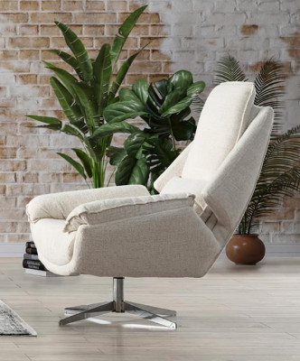 Poltrona relax beige moderna per un soggiorno elegante Design elegante