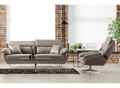 Divano angolare Divano accogliente 3+1 Divano relax Set divano