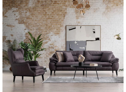 Divano angolare Set di divani confortevoli Divano relax Divano 3+1