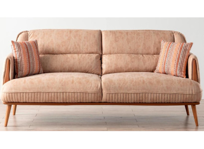 Divano a tre posti confortevole Big Sofa mobili eleganti soggiorno imbottito