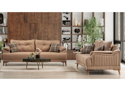 Comodo divano a 3 posti con design elegante per ogni soggiorno