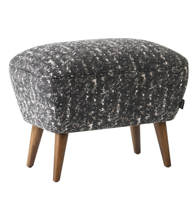 Sgabello moderno pouf mobili imbottiti sgabello grigio nuovo