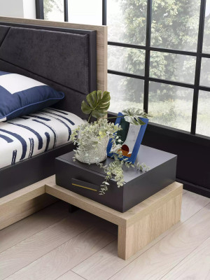 Set di mobili per bambini letto cameretta legno grigio 10 pezzi