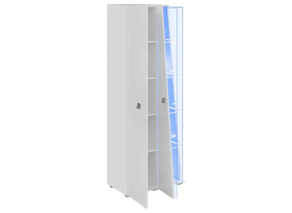 Set moderno per soggiorno lusso, mobile, parete attrezzata, vetrina, nuovi mobili, bianco