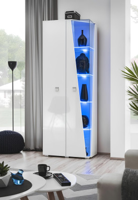 Vetrina di lusso per soggiorno arredamento armadio design mobili in legno nuovo