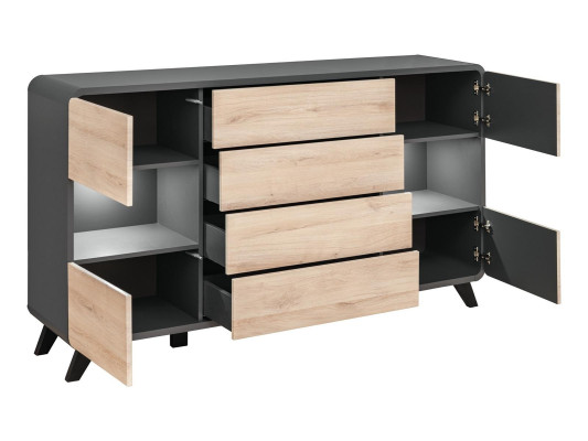Comò moderno di lusso designer mobili in legno arredamento soggiorno nuovo
