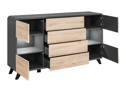 Comò moderno di lusso designer mobili in legno arredamento soggiorno nuovo