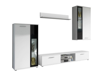 Parete attrezzata completa designer lusso soggiorno mensola moderna arredamento