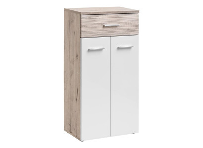 Armadio di design moderno grigio di lusso in legno
